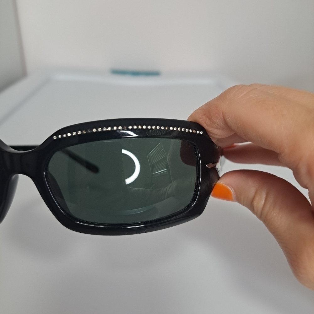 Persol Stardust Swarovski Crystal Sunglasses Black - Picture 9 of 9